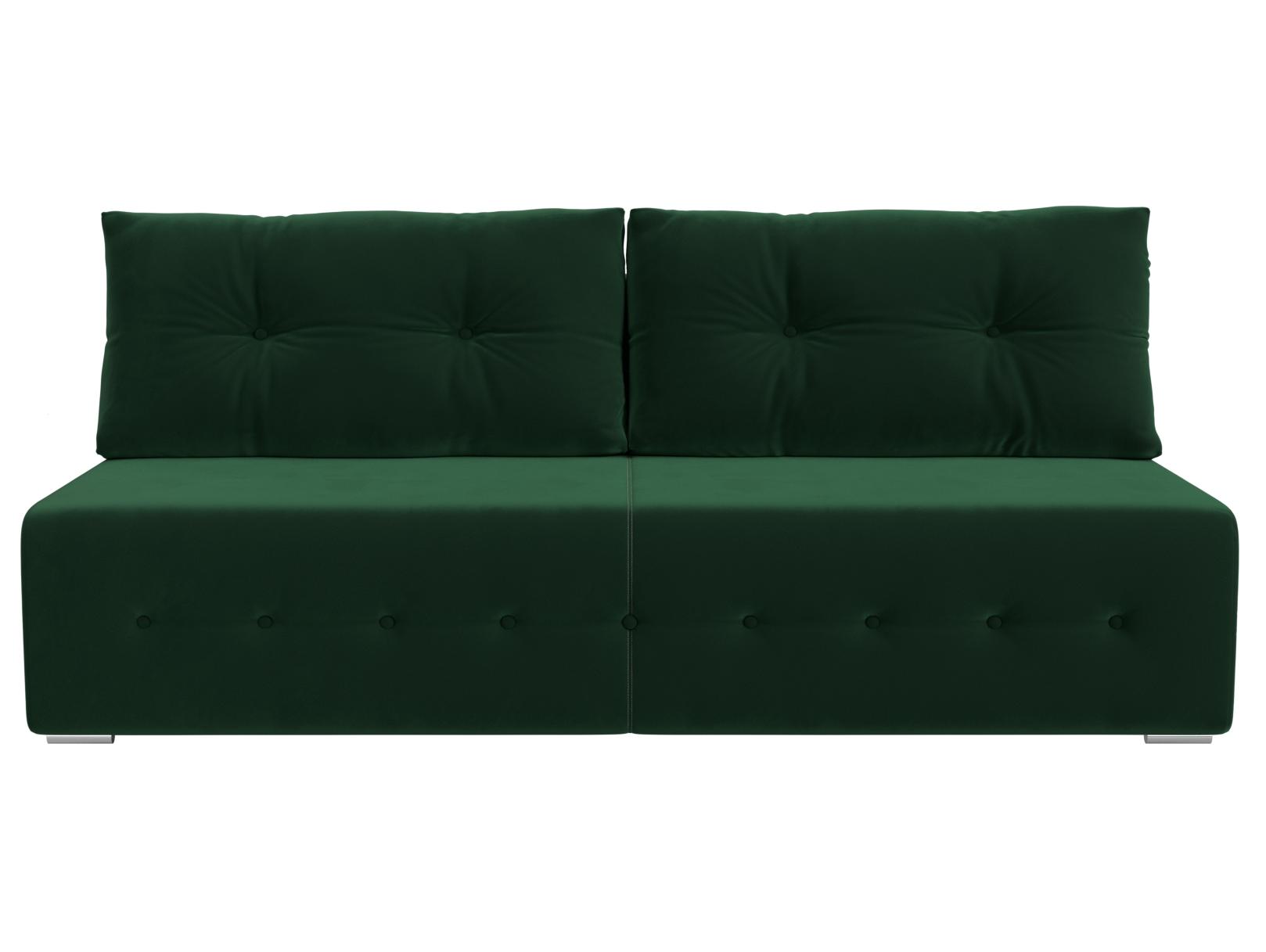 Прямой диван Лондон (Зеленый)