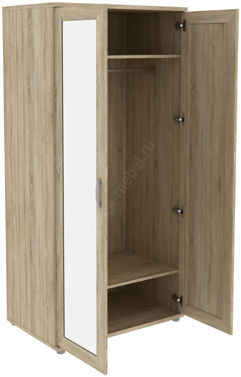 Шкаф для одежды с 2 зеркалами ГАРУН-К 412.04
