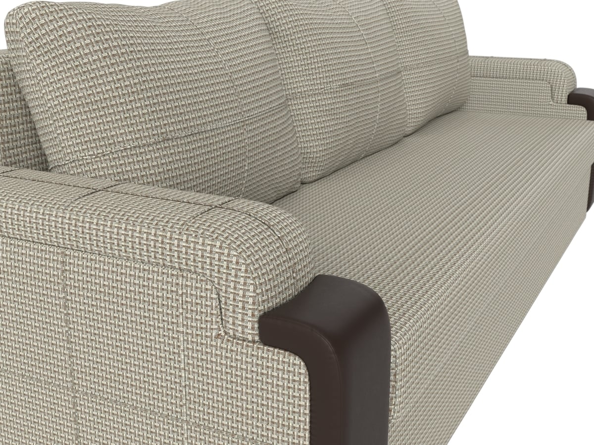 Прямой диван Николь Лайт (Корфу 02\коричневый)