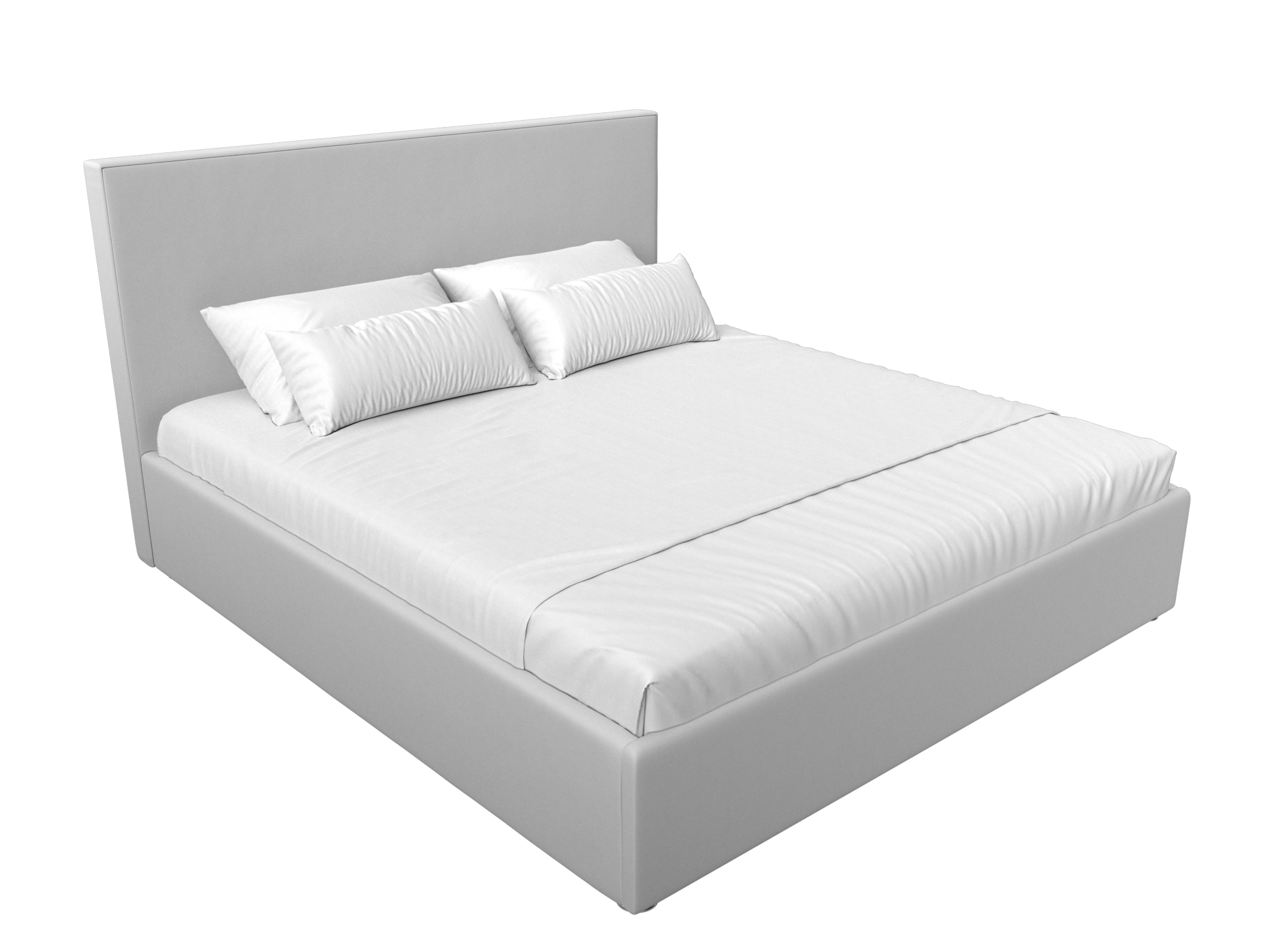 Интерьерная кровать Кариба 200 (Белый)