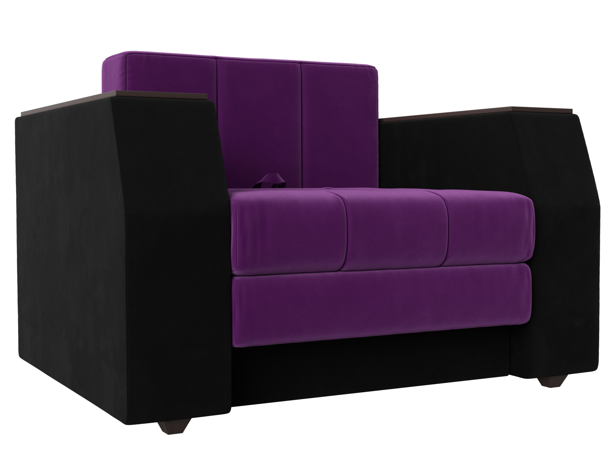 Кресло-кровать Атлантида (Фиолетовый\Черный)