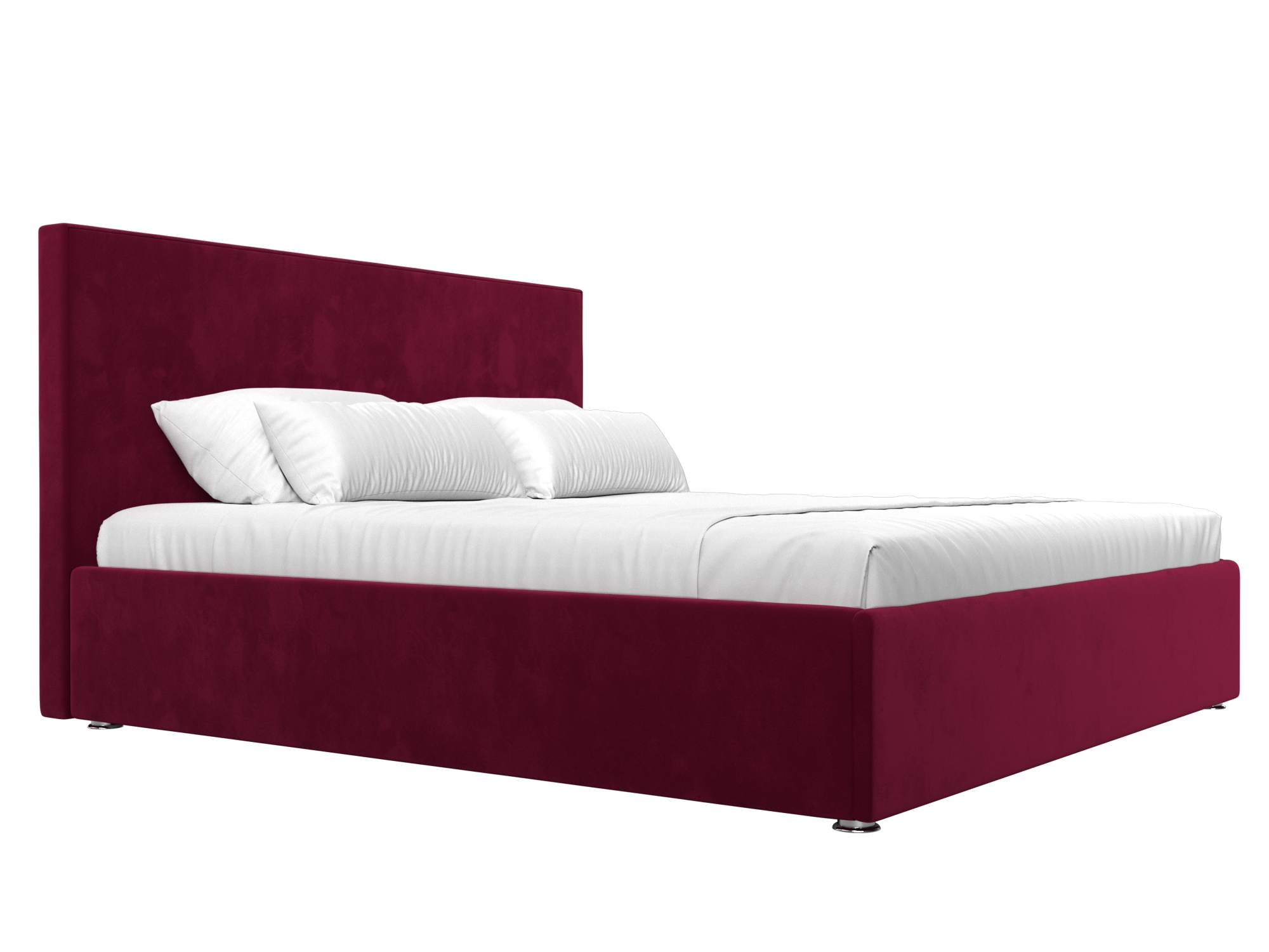 Интерьерная кровать Кариба 200 (Бордовый)