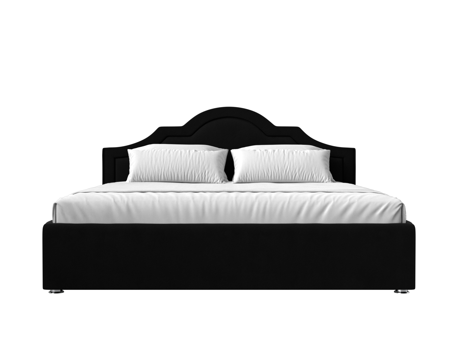 Интерьерная кровать Афина 160 (Черный)