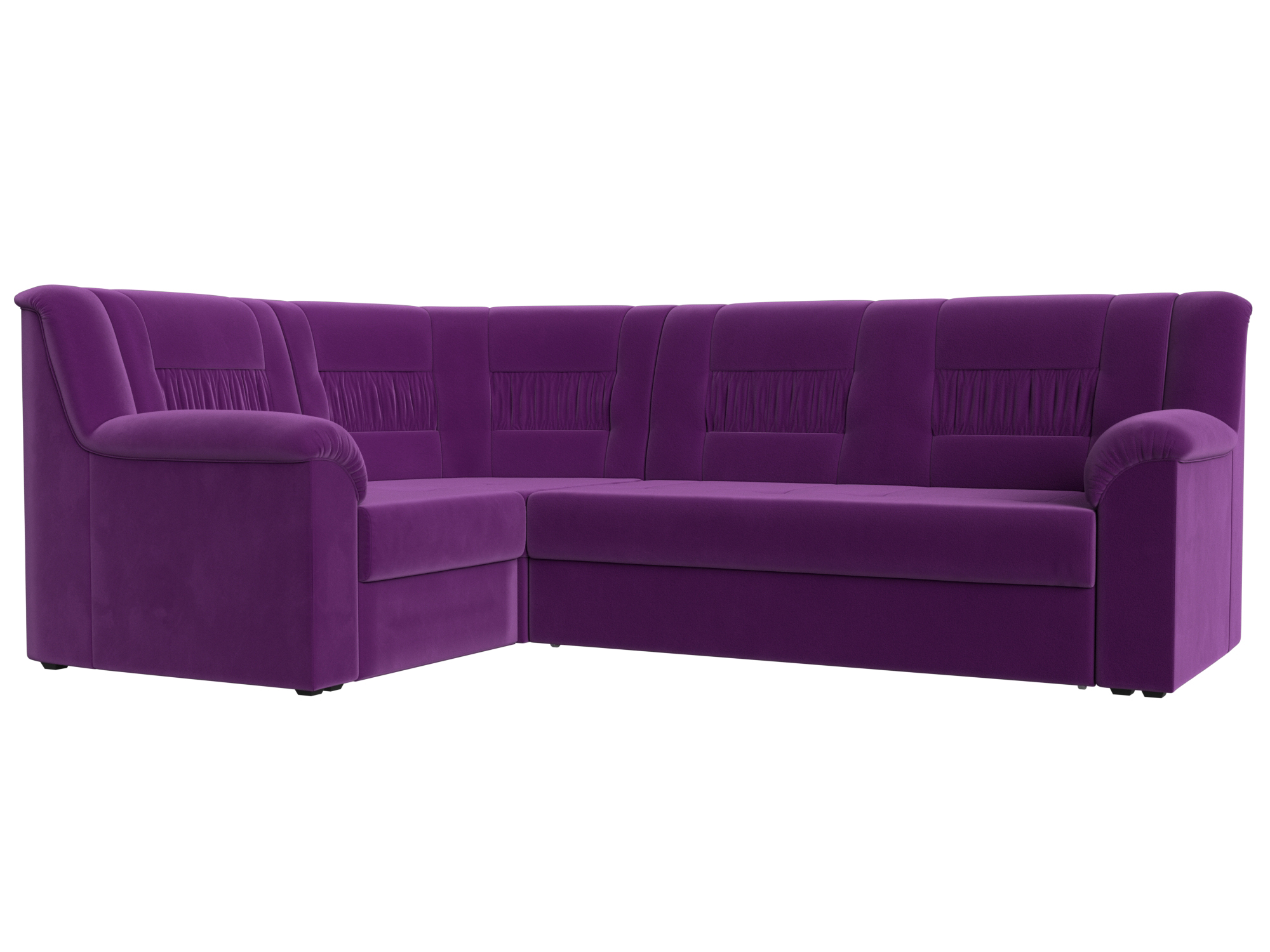 Угловой диван Карелия левый угол (Фиолетовый)