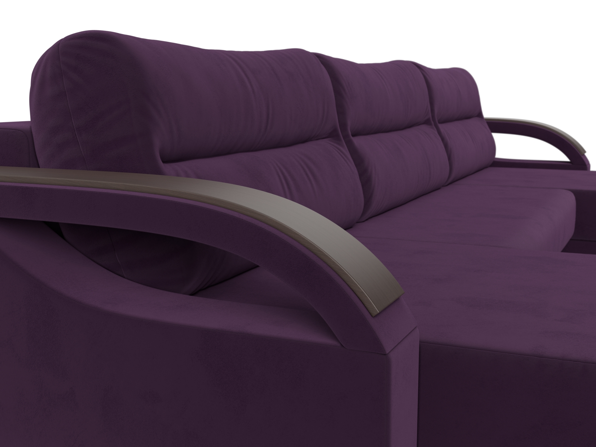 П-образный диван Форсайт (Фиолетовый)