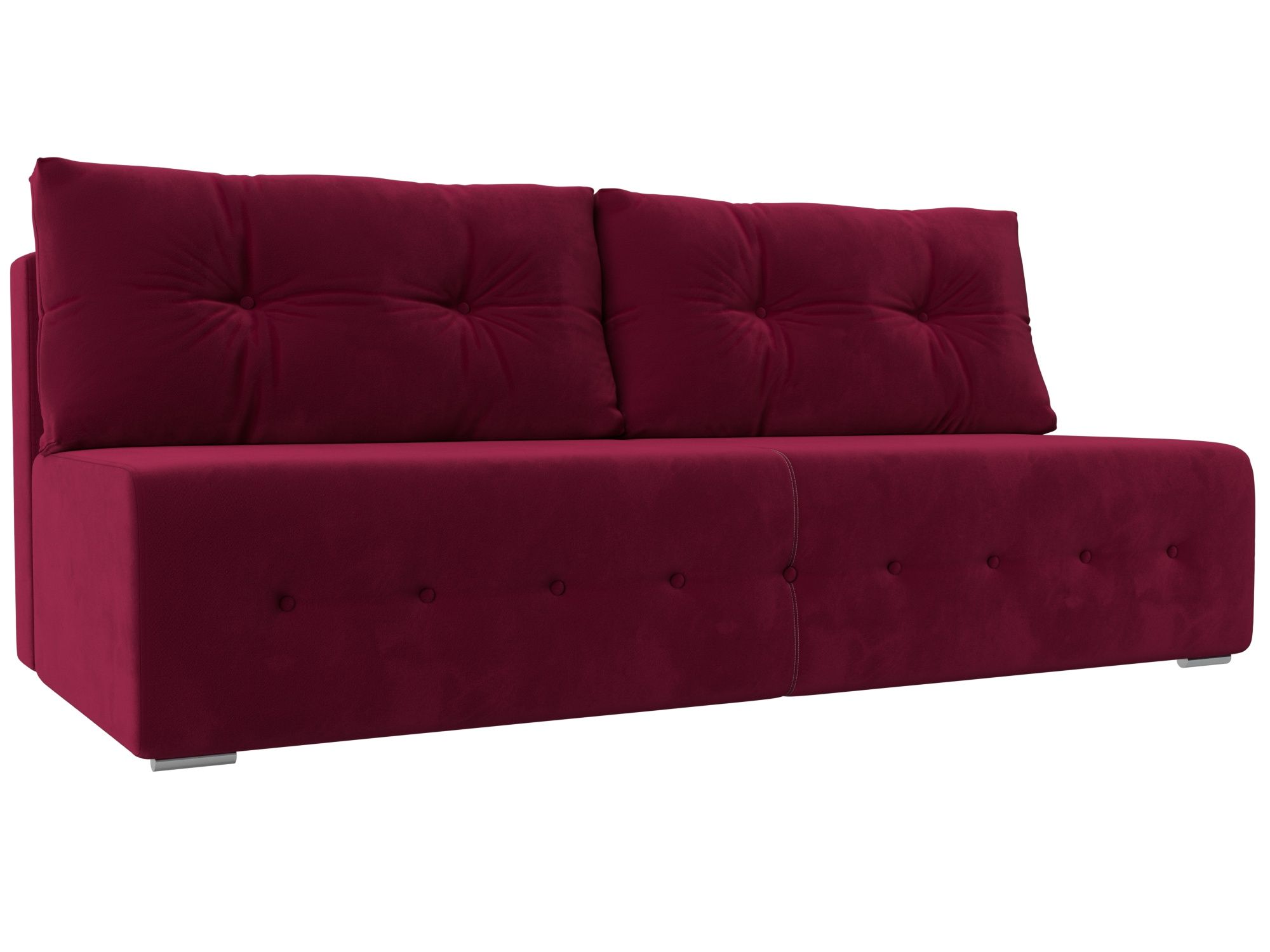 Прямой диван Лондон (Бордовый)