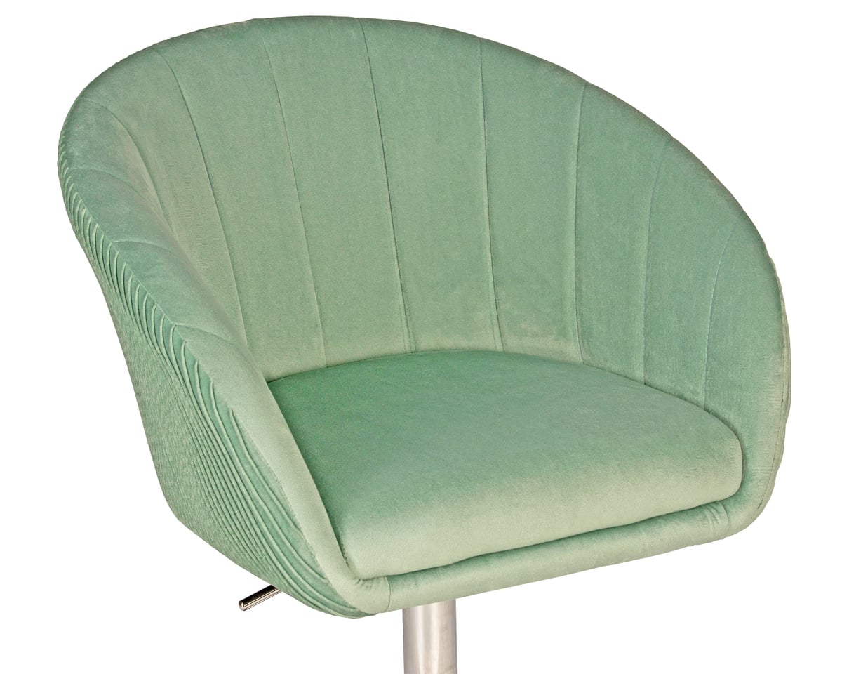 Кресло дизайнерское DOBRIN EDISON (мятный велюр (1922-8))