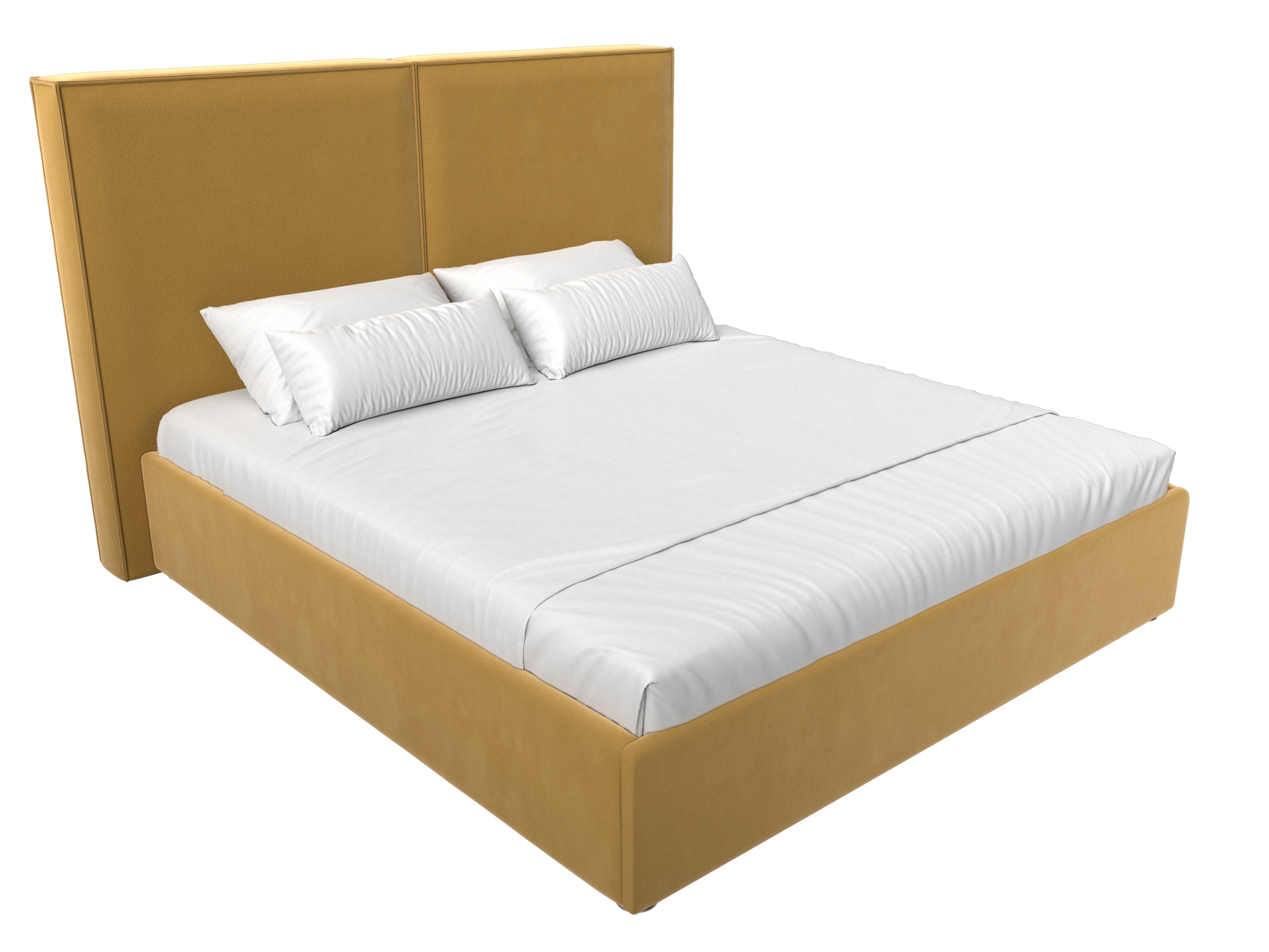 Интерьерная кровать Аура 160 (Желтый)