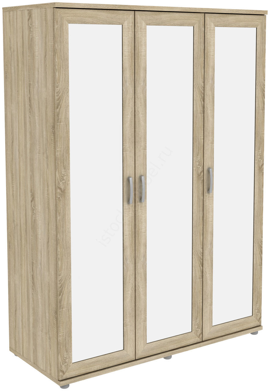 Шкаф для одежды с 3 зеркалами ГАРУН-К 413.02
