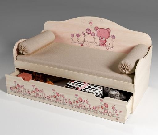 Кровать для малышей Мишка 40005