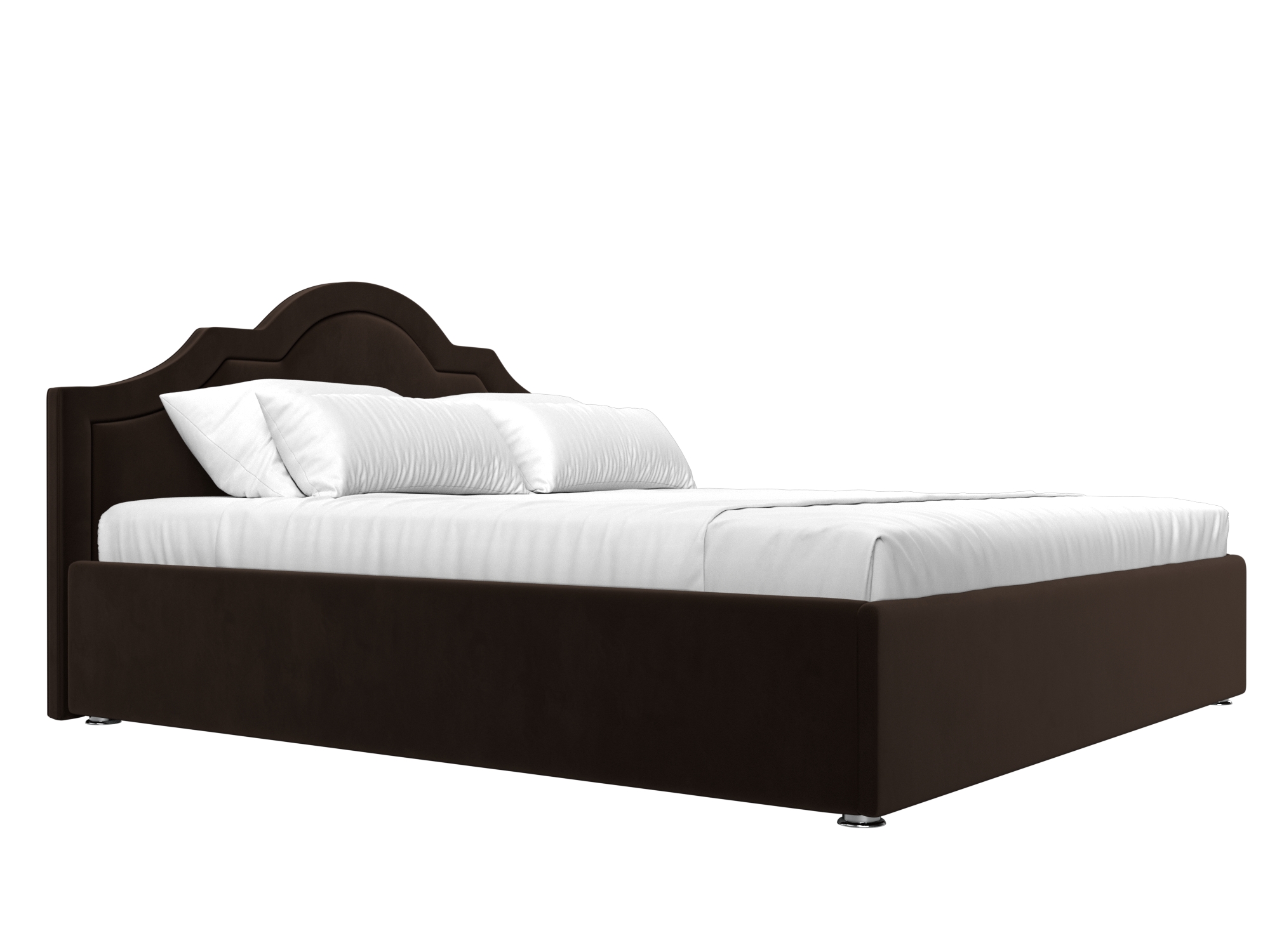 Интерьерная кровать Афина 160 (Коричневый)