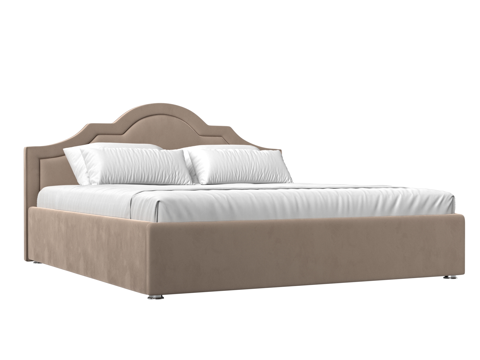 Интерьерная кровать Афина 180 (Бежевый)