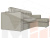 Угловой диван Принстон правый угол (Корфу 02\коричневый)