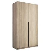 Шкаф Локер 2-х дверный (Распашной)  120 см. профиль чёрный