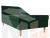 Кушетка Астер левая (Зеленый)