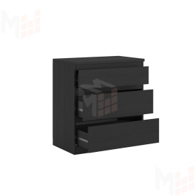 Комод Кастор 3 ящика венге