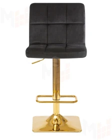 Стул барный DOBRIN GOLDIE (черный велюр (MJ9-101))