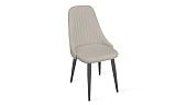 Стул Франк (конус) исп. 2 - ДП2-30 Графит/Микровелюр Catania Ivory (бежевый) Стул Франк (конус) исп. 2 - ДП2-30 Графит/Микровелюр Catania Ivory (бежевый)