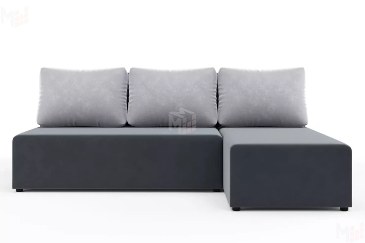 Угловой диван Рим Светло-серый, Темно-серый Угловой диван Рим Светло-серый, Темно-серый