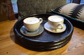 Поднос из ротанга 21/03 круглый