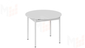 Стол обеденный раздвижной Терра Белый, Белый матовый