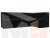 Кухонный угловой диван Мерлин правый угол (Черный)