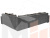 Угловой диван Майами Long правый угол (Серый\Коричневый)