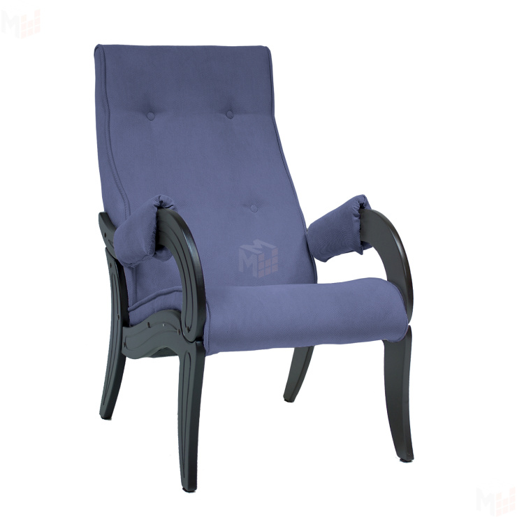Кресло для отдыха Модель 701 (Венге/Verona Denim Blue)