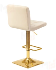 Стул барный DOBRIN GOLDIE (бежевый велюр (MJ9-10))