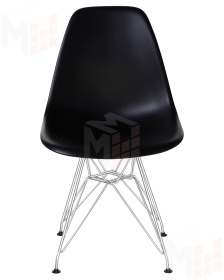 Стул обеденный DOBRIN DSR (ножки хром, цвет чёрный (B-03))