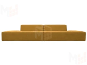Диван прямой модульный Монс лофт ( BRUT 10 желтый )