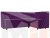 Кухонный угловой диван Лофт правый угол (Фиолетовый\Черный)