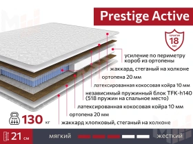 Матрас Prestige Active 80х190 см