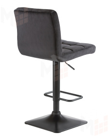 Стул барный DOBRIN DOMINIC (черный велюр (MJ9-101))