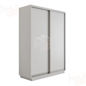 Шкаф-купе Оптим 2-х дверный 120 см.  1 штанга, 7 полок