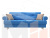 Прямой диван Сплин (Голубой)