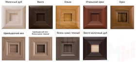 Комод с 4 ящиками и 2 дверцами № 118