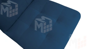 Стул Аспен К3 Черный муар, Велюр Confetti Blue