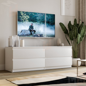 2.05.02.030.1 МАЛЬТА комод 4 ящика 160х54 белый RU