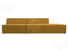 Диван прямой модульный Монс Модерн правый ( BRUT 10 желтый )