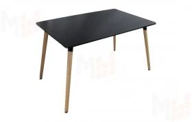 Стол обеденный Eames M 120 Черный
