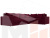 Угловой диван Майами Long правый угол (Бордовый)