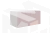 Антресоль двухдверная  Зефир 118.01  белое дерево/пудра розовая (эмаль)