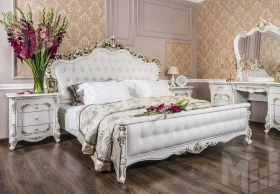 Кровать Анна Мария 180х200 см белый матовый