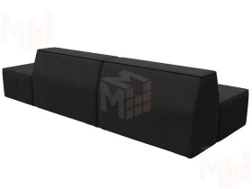 Диван прямой модульный Монс Модерн левый ( JOLY 08 коричневый )