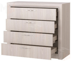 Комод ОКТАВА 4Я (ясень анкор светлый)