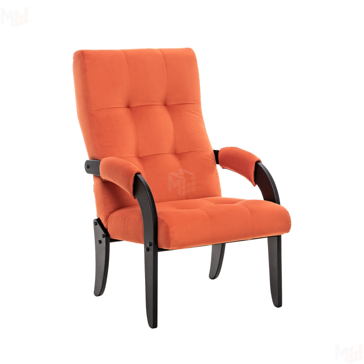 Кресло Leset Спринг (Венге/V39 оранжевый)