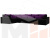 П-образный диван Майами правый угол (Черный\Фиолетовый\Фиолетовый)