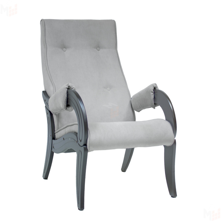 Кресло для отдыха Модель 701 (Венге/Verona Light Grey)