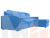 Угловой диван Траумберг Лайт правый угол (Голубой)